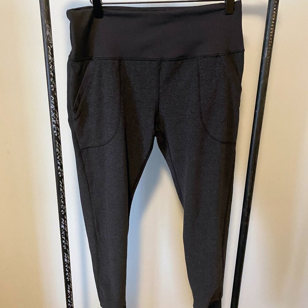 Zella Restore Soft Pocket Leggings, Charcoal Gray, L